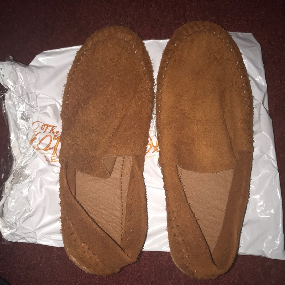 Handmade moccasins
